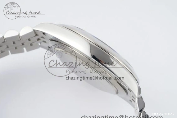 0419 OdorResistant DateJust 41 SS Polished Bezel KING 1:1 Best Edition 904L Steel Gray Stick Dial on Jubilee Bracelet VR 2207